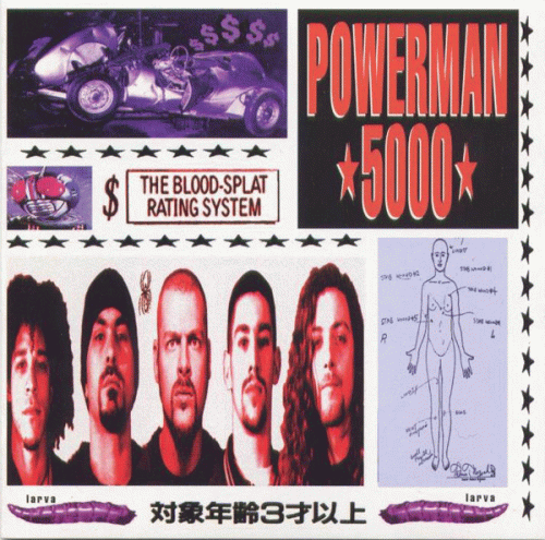 Powerman 5000 : Blood Splat Rating System